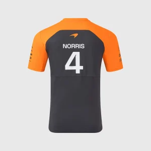 McLaren Castore 25 Lando Norris Drivers Set Up T-Shirt - Phantom Grey