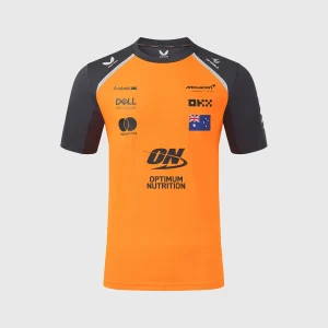 McLaren Castore 25 Oscar Piastri Drivers Set Up T-Shirt - Papaya