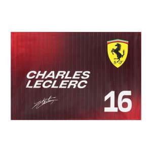 Ferrari 25 Charles Leclerc Flag 90x60cm