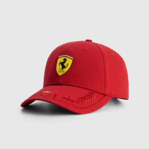 Ferrari Puma 25 Italian Baseball Cap - Red