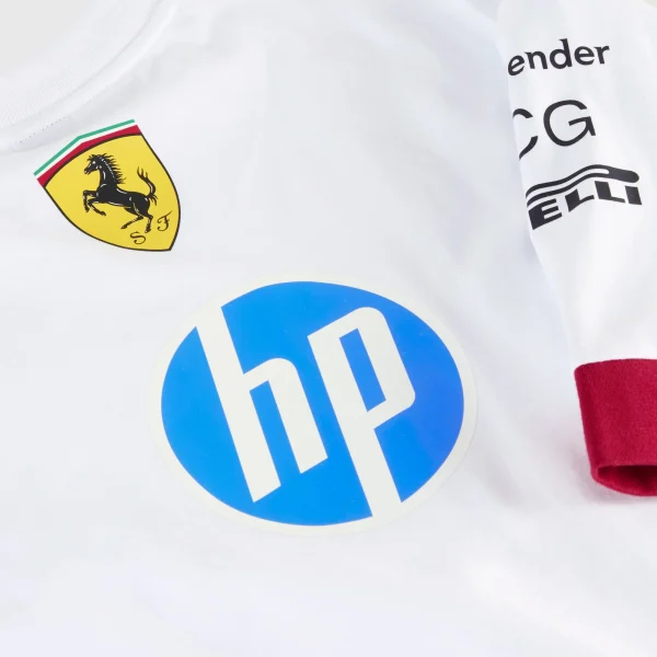 Ferrari Puma 25 Driver's Oversized T-Shirt - White - Image 3