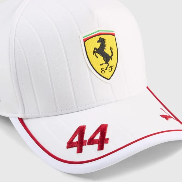 Ferrari Puma 25 Lewis Hamilton Cap - White - Image 3
