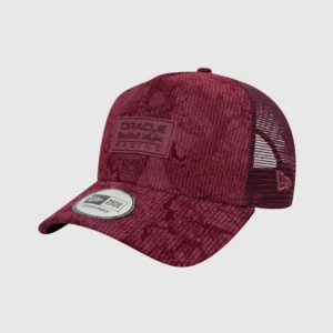 Red Bull Racing New Era 25 Cord E-Frame Trucker Cap - Red