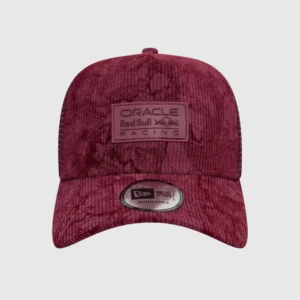 Red Bull Racing New Era 25 Cord E-Frame Trucker Cap - Red