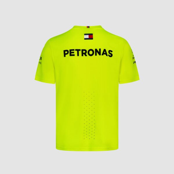 Mercedes AMG Petronas 22 Replica Set Up Tee - Yellow - Image 2