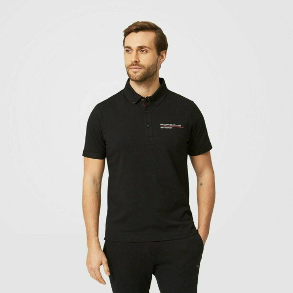 Porsche Motorsport Men's Logo Polo - Black - Image 5