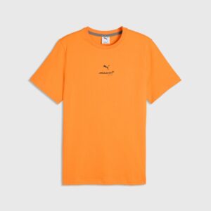 McLaren Racing Puma 26 Mens Small Logo Tee - Papaya