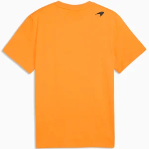 McLaren Racing Puma 26 Mens Large Logo Tee - Papaya