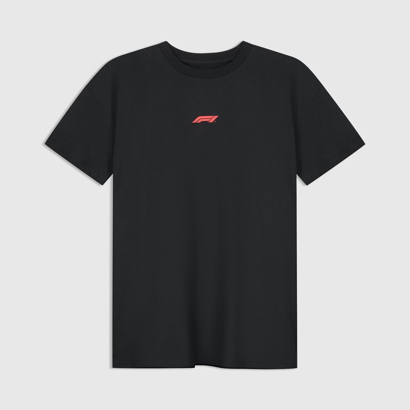 Formula1 F1 Mens Racing Line Tee Shirt - Black