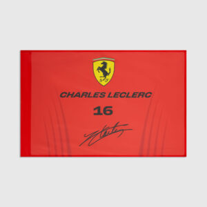 Ferrari 26 Charles Leclerc Flag 90x60cm