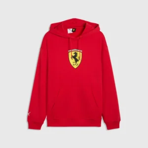 Ferrari Puma 26 Big Shield Hoodie - Red