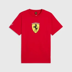 Ferrari Puma 26 Big Shield Tee - Red