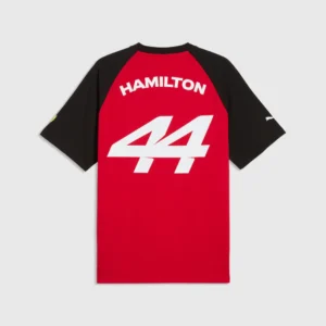 Ferrari Puma 26 Lewis Hamilton Tee - Red / Black