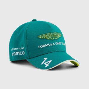 Aston Martin Aramco F1 26 Fernando Alonso Kids Cap - Green