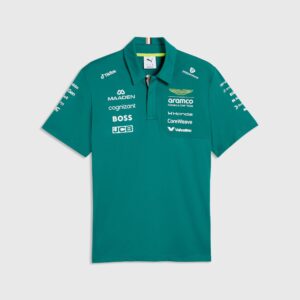 Aston Martin Aramco F1 26 Mens Team Polo Shirt