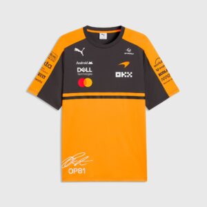 McLaren Puma 26 Oscar Piastri Drivers T-Shirt - Papaya